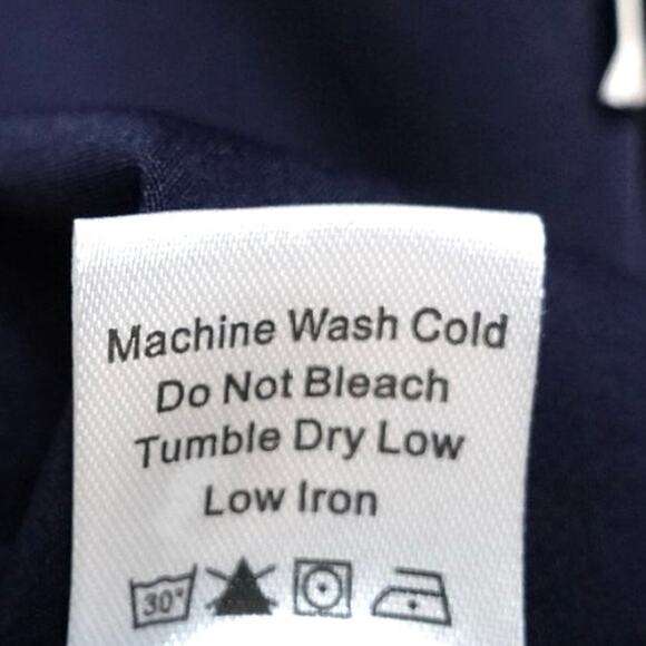 Tuckernuck Daphne Dress Navy Mod Collar Size Large *Read* NWT - Picture 13 of 13